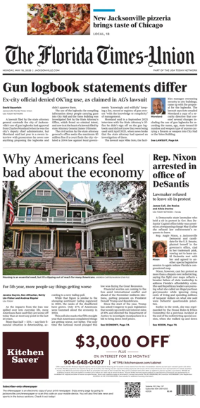 Cover of The Florida Times-Union