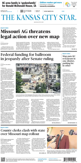 Cover of The Kansas City Star