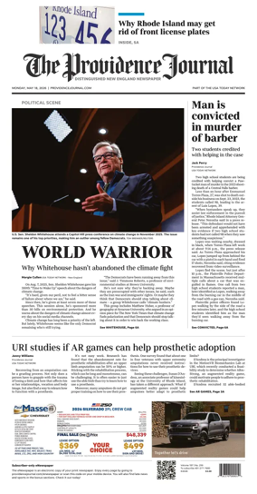 Cover of The Providence Journal