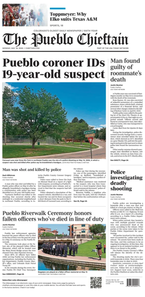 Cover of The Pueblo Chieftain