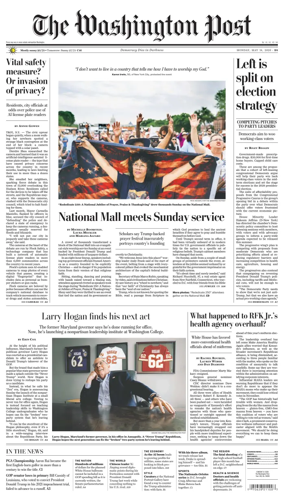 Cover of The Washington Post