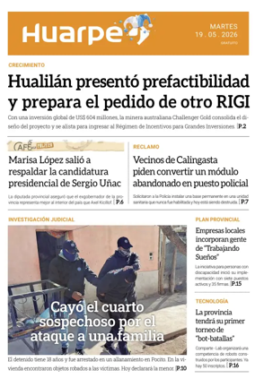 Cover of Diario Huarpe