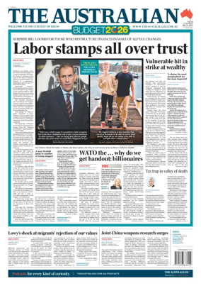 Cover of The Australian