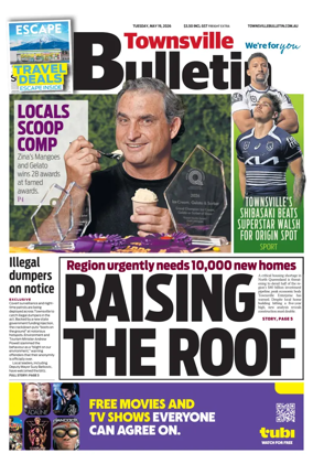 Cover of Townsville Bulletin