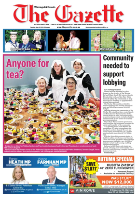 Cover of Warragul & Drouin Gazette