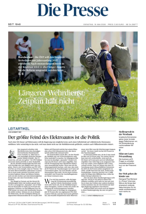 Cover of Die Presse