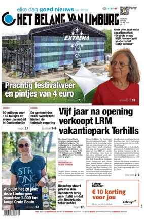 Cover of Het Belang van Limburg