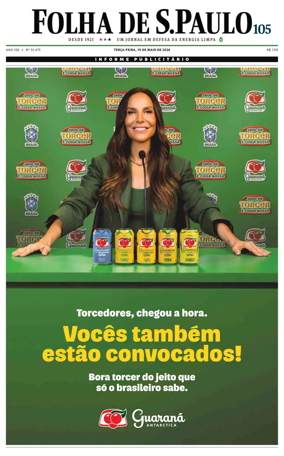 Cover of Folha de S.Paulo