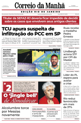 Cover of Jornal Correio da Manha