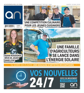 Cover of Acadie Nouvelle