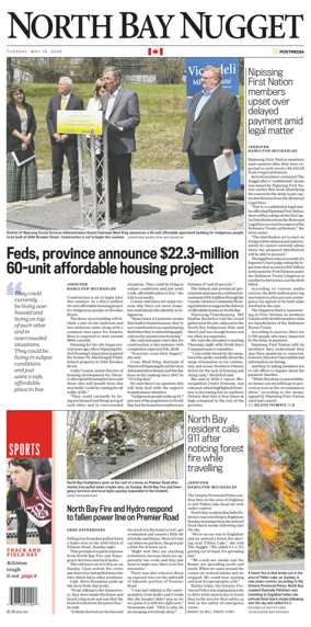 Cover of North Bay Nugget