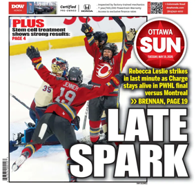 Cover of Ottawa Sun