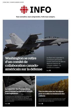 Cover of Radio-Canada Info