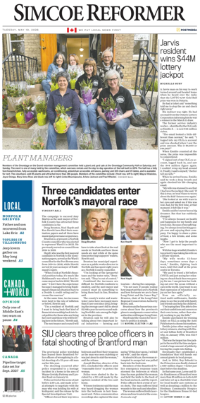 Cover of Simcoe Reformer