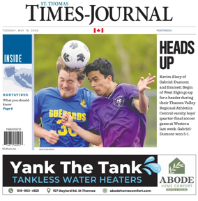 Cover of St. Thomas Times-Journal