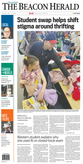 Cover of The Beacon Herald