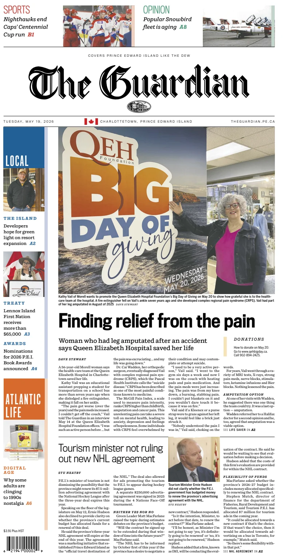 Cover of The Guardian (Charlottetown)