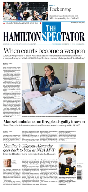 Cover of The Hamilton Spectator