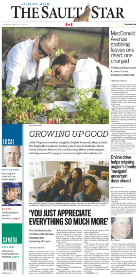 Cover of The Sault Star