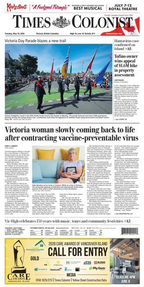 Cover of Times Colonist