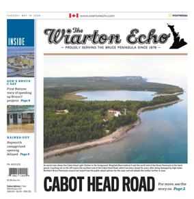 Cover of Wiarton Echo