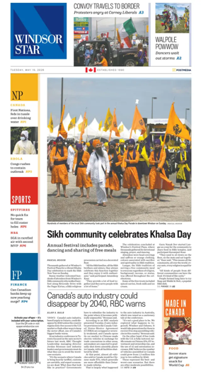 Cover of Windsor Star