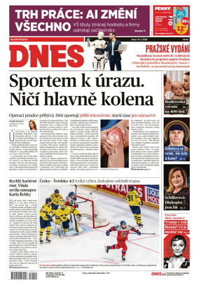 Cover of Dnes Prague Edition