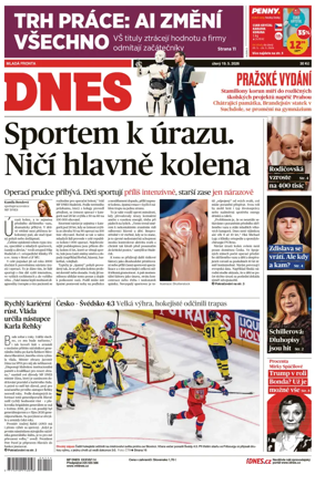 Cover of MF DNES