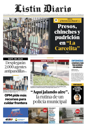 Cover of Listin Diario