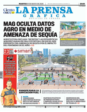 Cover of La Prensa Grafica