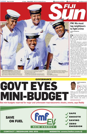 Cover of Fiji Sun