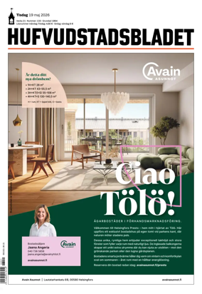 Cover of Hufvudstadsbladet