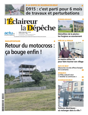 Cover of l'Eclaireur la Depeche