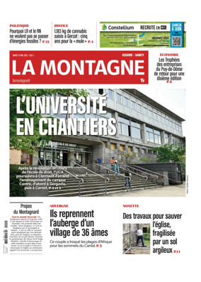 Cover of La Montagne (Issoire-Sancy)