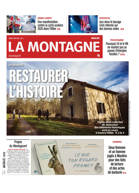 Cover of La Montagne (Moulins)