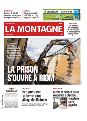 Cover of La Montagne (Riom)