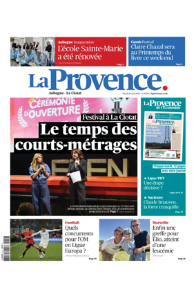 Cover of La Provence Aubagne-La Ciotat