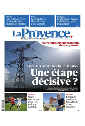 Cover of La Provence Martigues-Istres-Vitrolles-Marignane