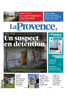 Cover of La Provences Vaucluse
