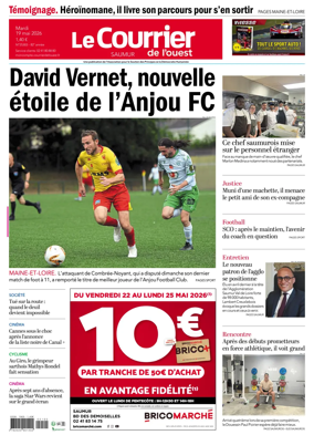 Cover of Le Courrier de l’Ouest (Saumur)