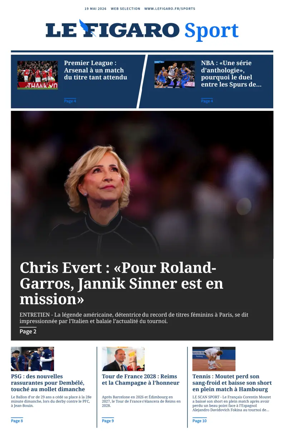Cover of Le Figaro Sport