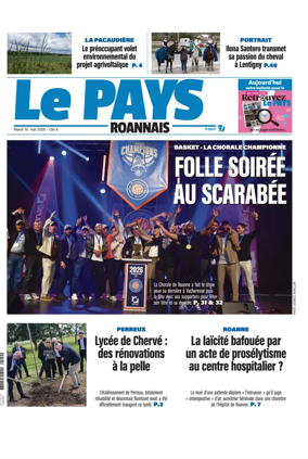 Cover of Le Pays Roannais (Roanne)