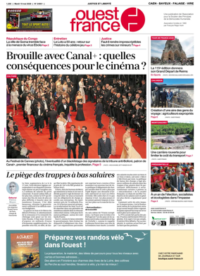 Cover of Ouest France (Caen - Bayeux - Falaise - Vire)