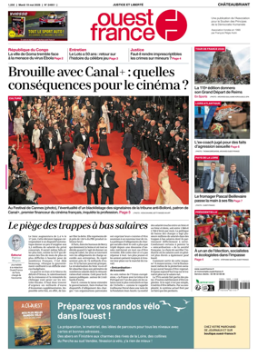 Cover of Ouest France (Chateaubriant)