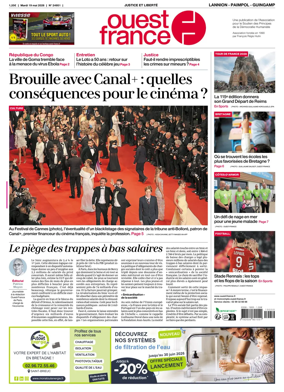 Cover of Ouest-France (Lannion / Paimpol / Guingamp)
