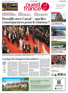 Cover of Ouest France (Pays d'Auge)