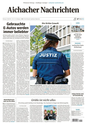 Cover of Aichacher Nachrichten