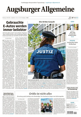 Cover of Augsburger Allgemeine (Ausgabe Stadt)