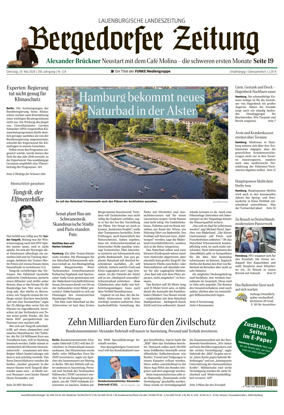 Cover of Bergedorfer Zeitung