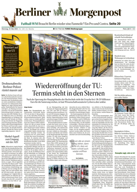 Cover of Berliner Morgenpost